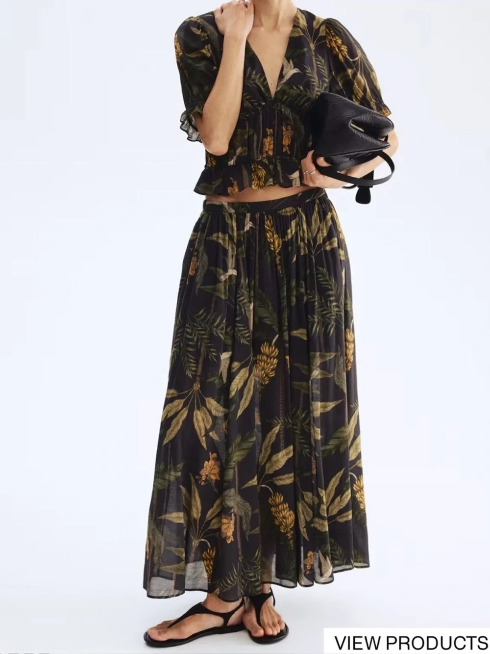 H&M Skirt and Top Matching Set